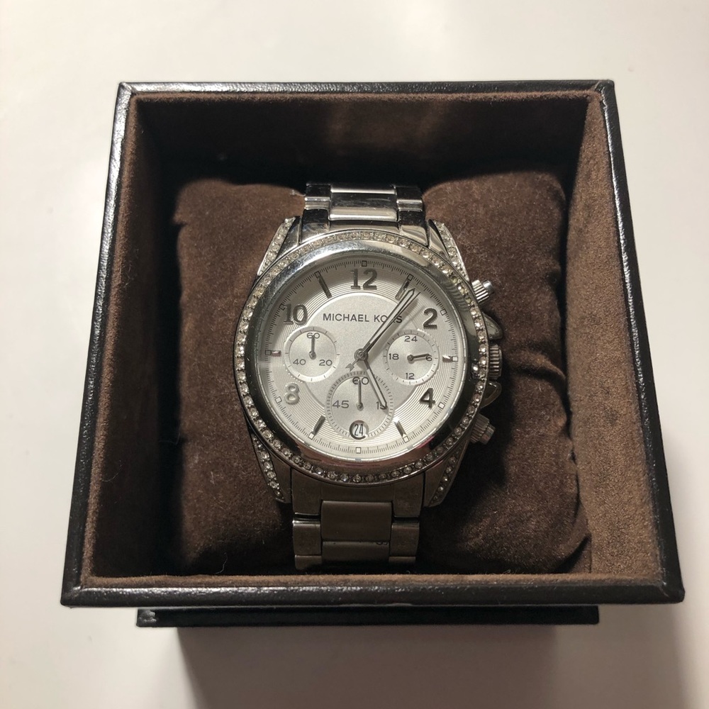 Micheal Kors Silver Watch